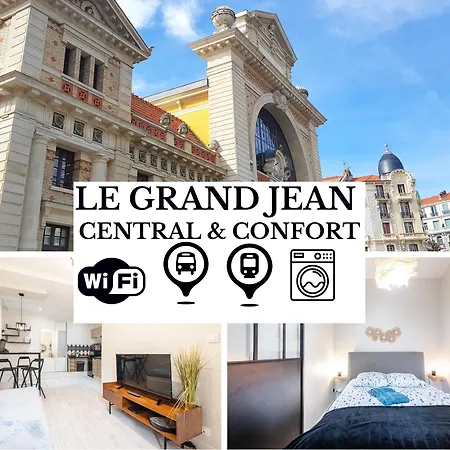 Apartment Le Grand Jean - Pres Gare Et Tram - Supermarches - Wifi - 3 Person *